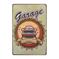 metal plate deco garage 2