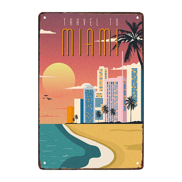 placca metallo deco miami placca metallo deco miami