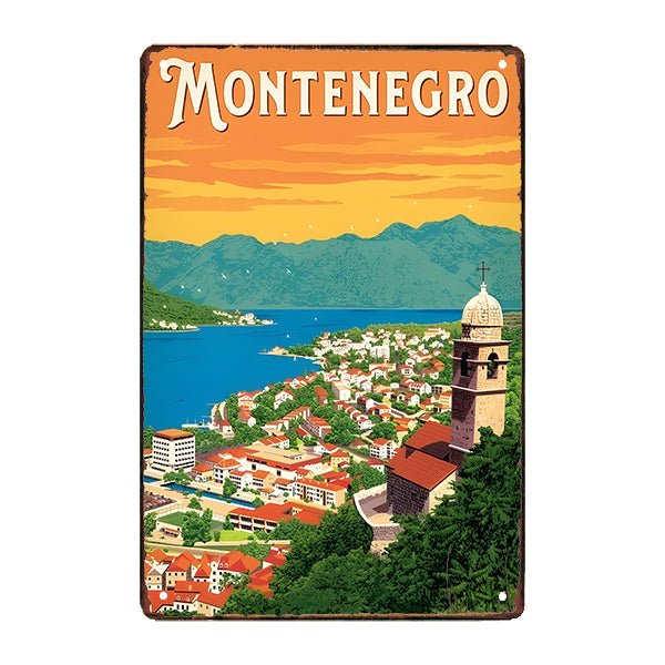 metal plate deco montenegro 1 metal plate deco montenegro 1