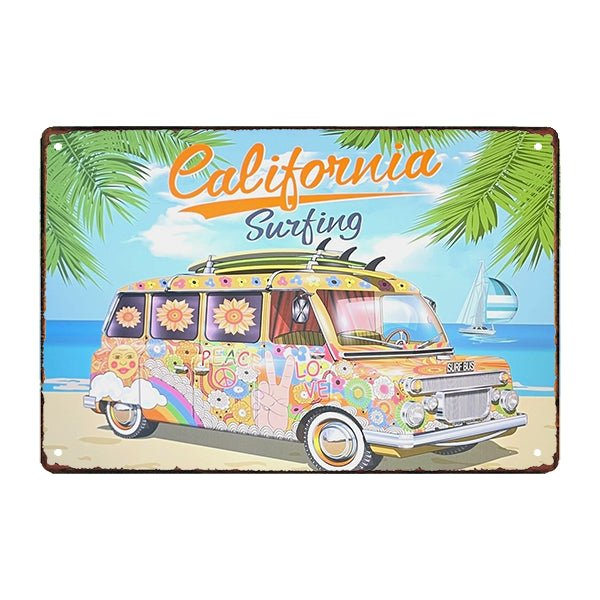 piastra metallica deco surf california piastra metallica deco surf california