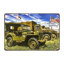 piastra metallica deco ww2