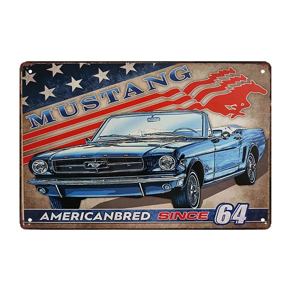 piastra metallica decorativa ford mustang piastra metallica decorativa ford mustang