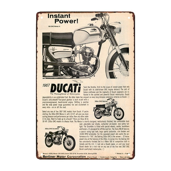 targa metallica ducati targa metallica ducati
