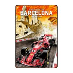 ferrari metal plate 1