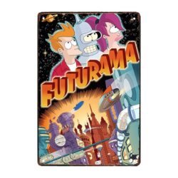 metallo piastra futurama
