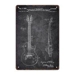piastra metallica gibson les paul