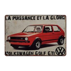 piastra metal golf gti