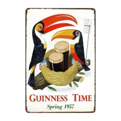 guinness metal plate 2