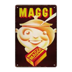 targa pubblicitaria old maggi