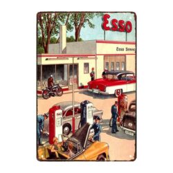 targa pubblicitaria vecchia stazione