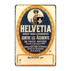 targa pubblicitaria assicurazione helvetia