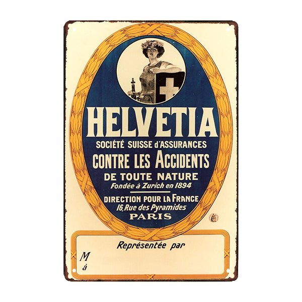 targa pubblicitaria assicurazione helvetia targa pubblicitaria assicurazione helvetia
