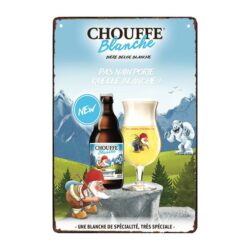piatto pubblicitario birra belge chouffe