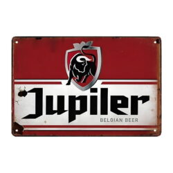 targa pubblicitaria birra jupiler