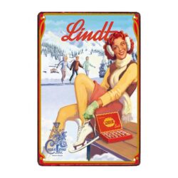 piatto pubblicitario caramelle svizzere