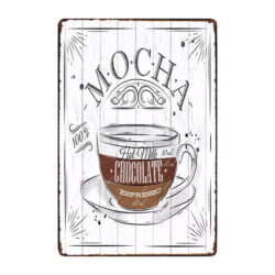 targa pubblicitaria caffe moka