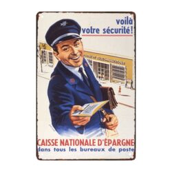 targa pubblicitaria caisse depargne