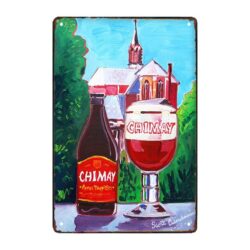 targa pubblicitaria chimay