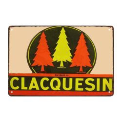 targa clacquesina pubblicitaria