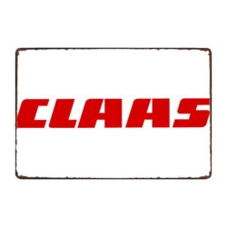 targa pubblicitaria claas