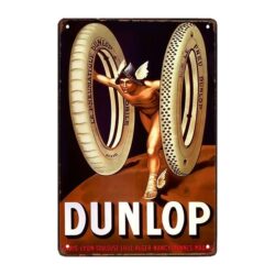 targhe pubblicitarie cinture dunlop