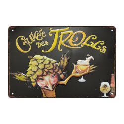 piatto pubblicitario cuvee des trolls