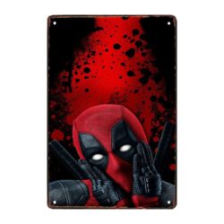 targa pubblicitaria di deadpool