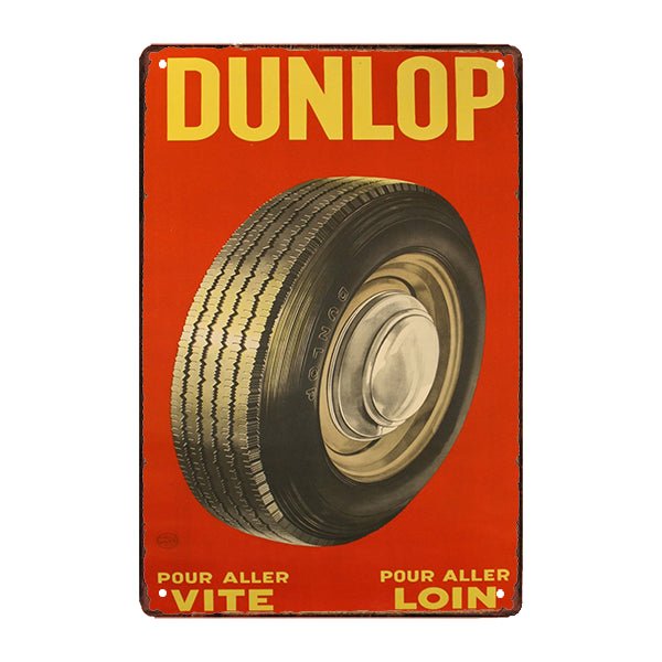 targa pubblicitaria dunlop targa pubblicitaria dunlop