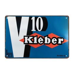 targa pubblicitaria kleber
