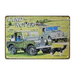 targa pubblicitaria land rover