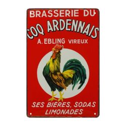 targa pubblicitaria le coq ardenne