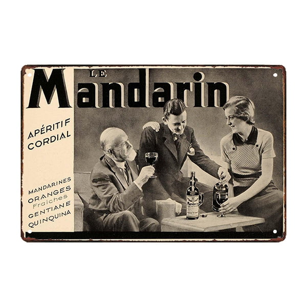 piatto pubblicitario il cordiale aperitivo al mandarino piatto pubblicitario il cordiale aperitivo al mandarino
