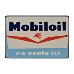 targa pubblicitaria mobiloil 1