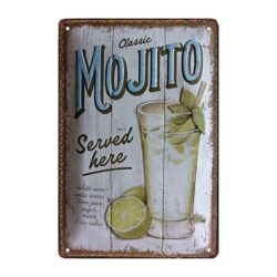 targa pubblicitaria mojito