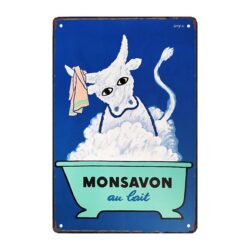 targa pubblicitaria monsavon