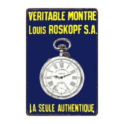 orologio targa pubblicitario