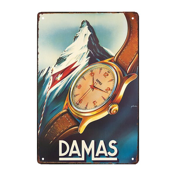 targa pubblicitaria orologio svizzera targa pubblicitaria orologio svizzera