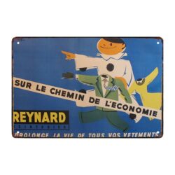 targa pubblicitaria reynard dyer
