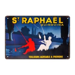 targa pubblicitaria saint raphael quinquina