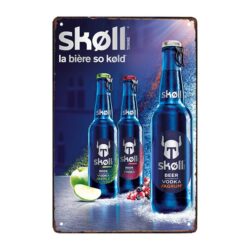 targa pubblicitaria skoll