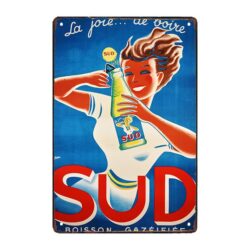 piatto pubblicitario soda francese