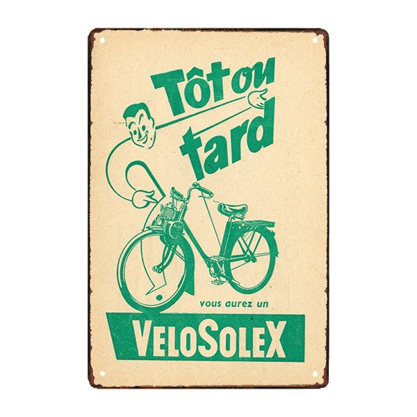 targa pubblicitaria solex targa pubblicitaria solex