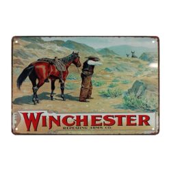 targa pubblicitaria winchester