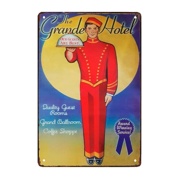 piastra di metallo per hotel piastra di metallo per hotel
