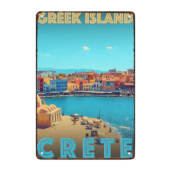 piastra metallica isola di creta grecia piastra metallica isola di creta grecia