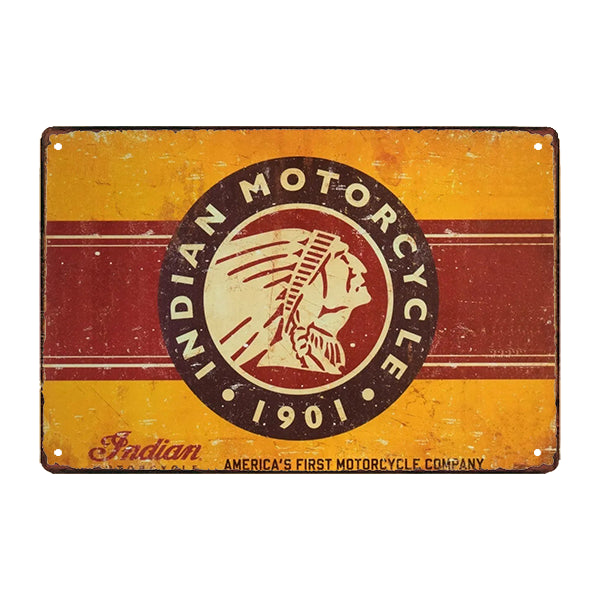 motociclette indiane con piastra metallica del 1901 motociclette indiane con piastra metallica del 1901