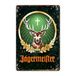 targa metallica jagermeister