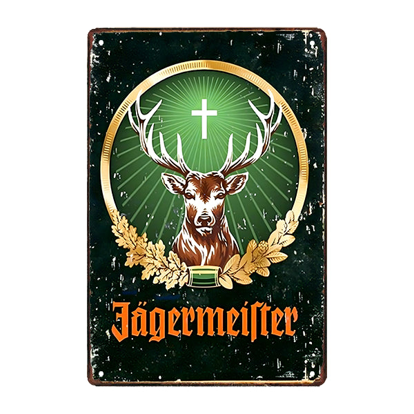 targa metallica jagermeister targa metallica jagermeister