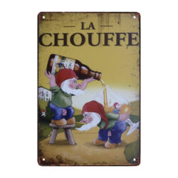 piastra metallica la chouffe
