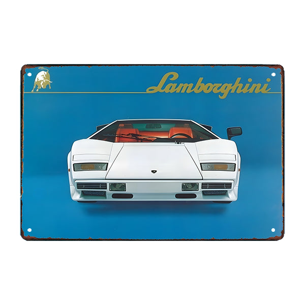 targa metallica lamborghini targa metallica lamborghini